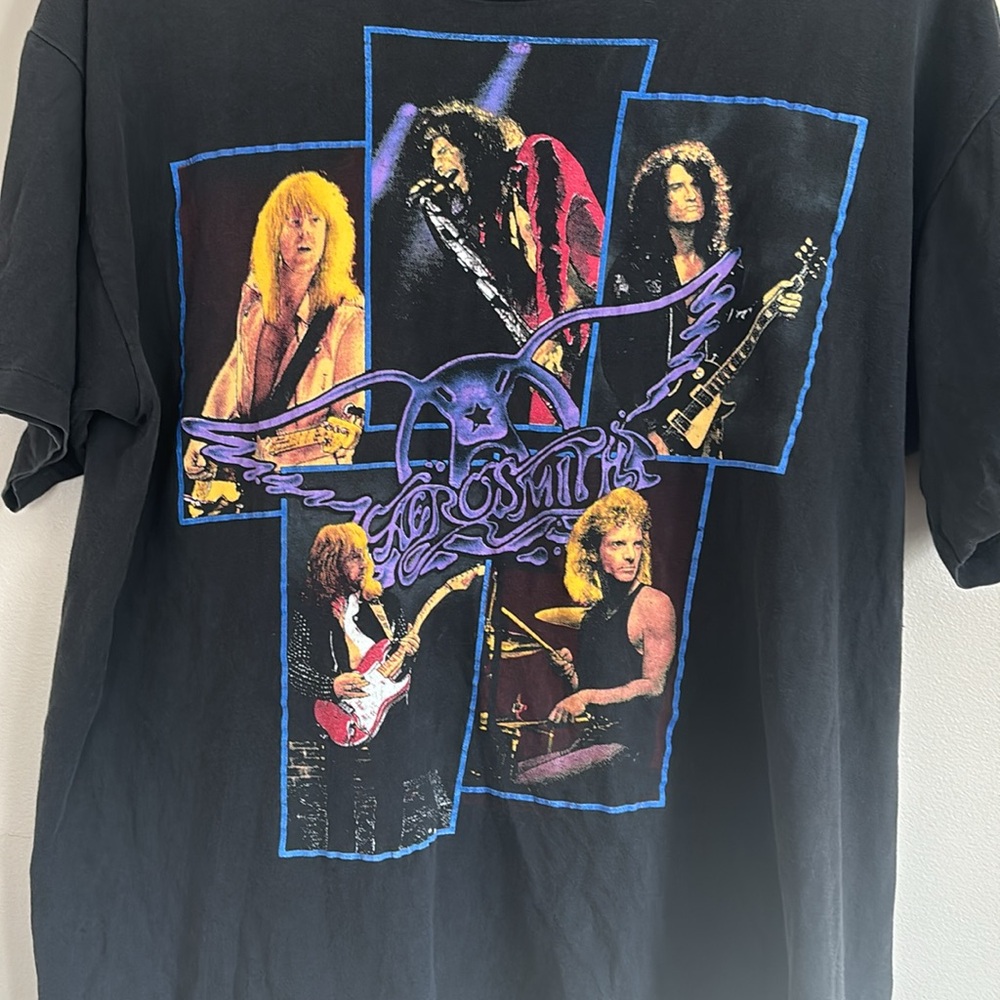Vintage 1990 Aerosmith North American Pump Tour t-shirt - Picture 4 of 9